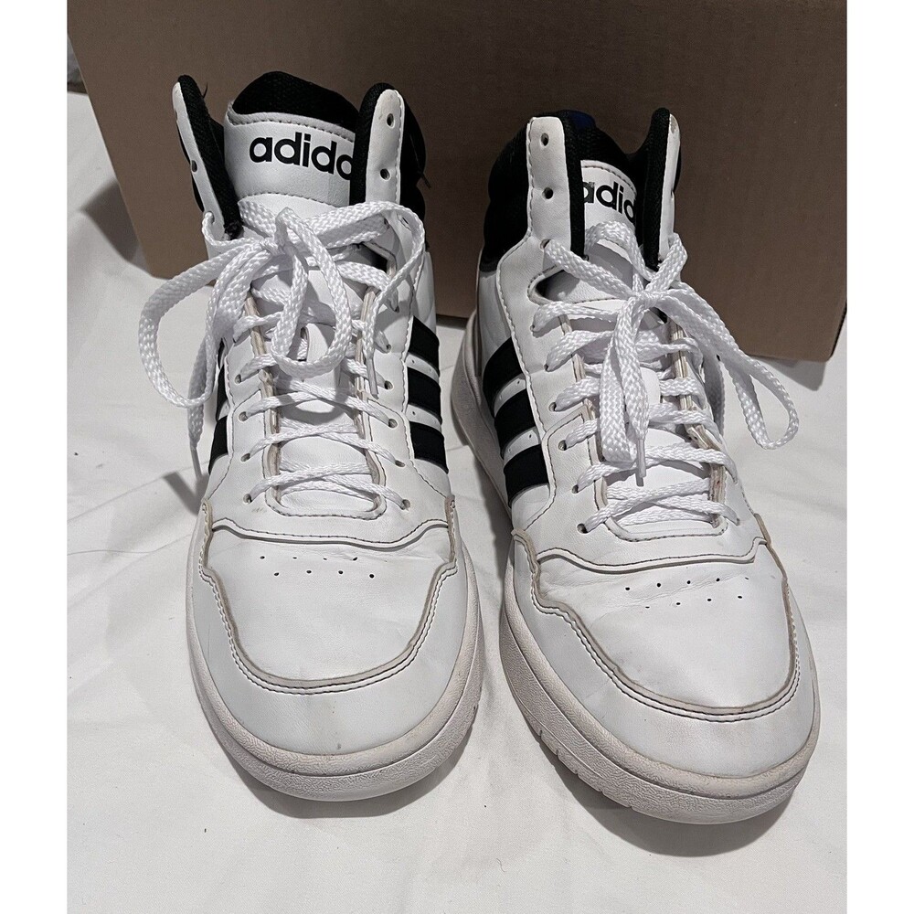 Adidas Hoops 3.0 Mid men’s basketball/lifestyle sneakers, style GW3019 size 8
